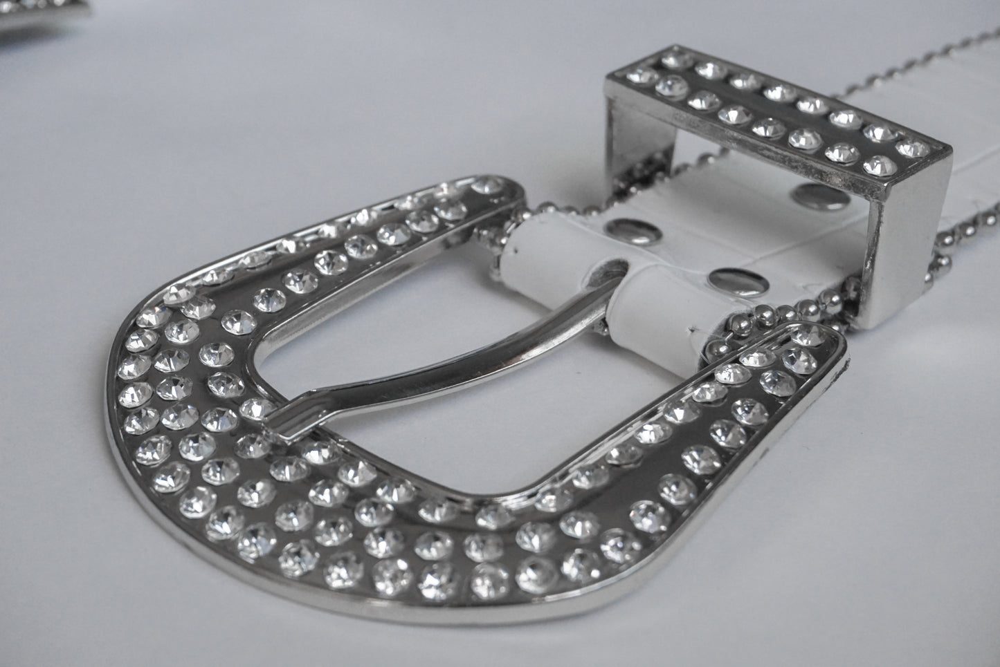 Y2K Rhinestone Belt