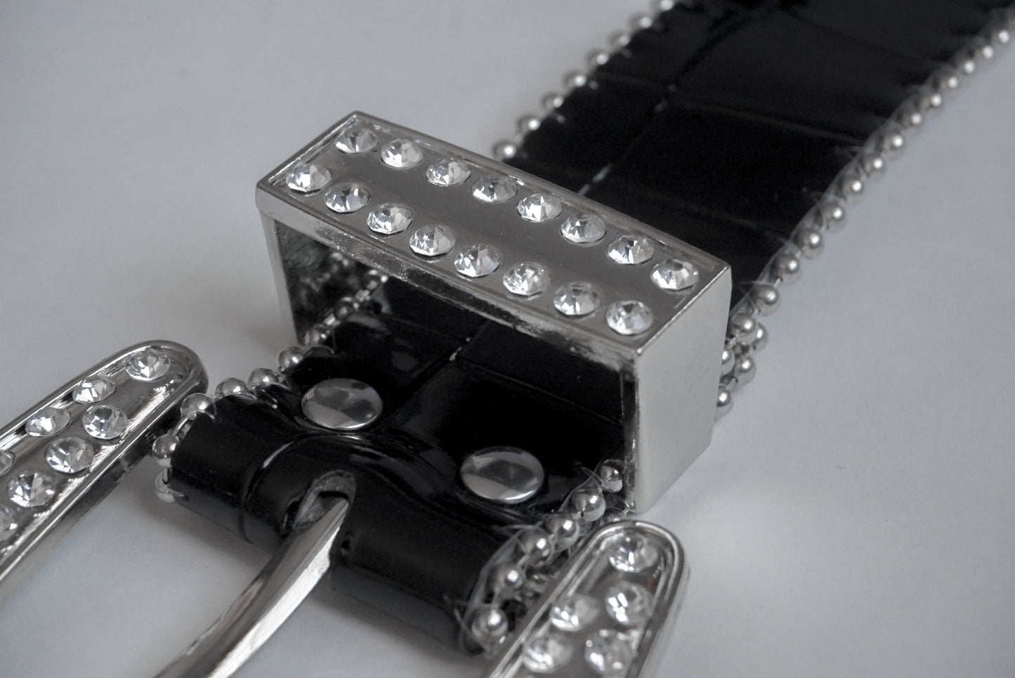 Y2K Rhinestone Belt