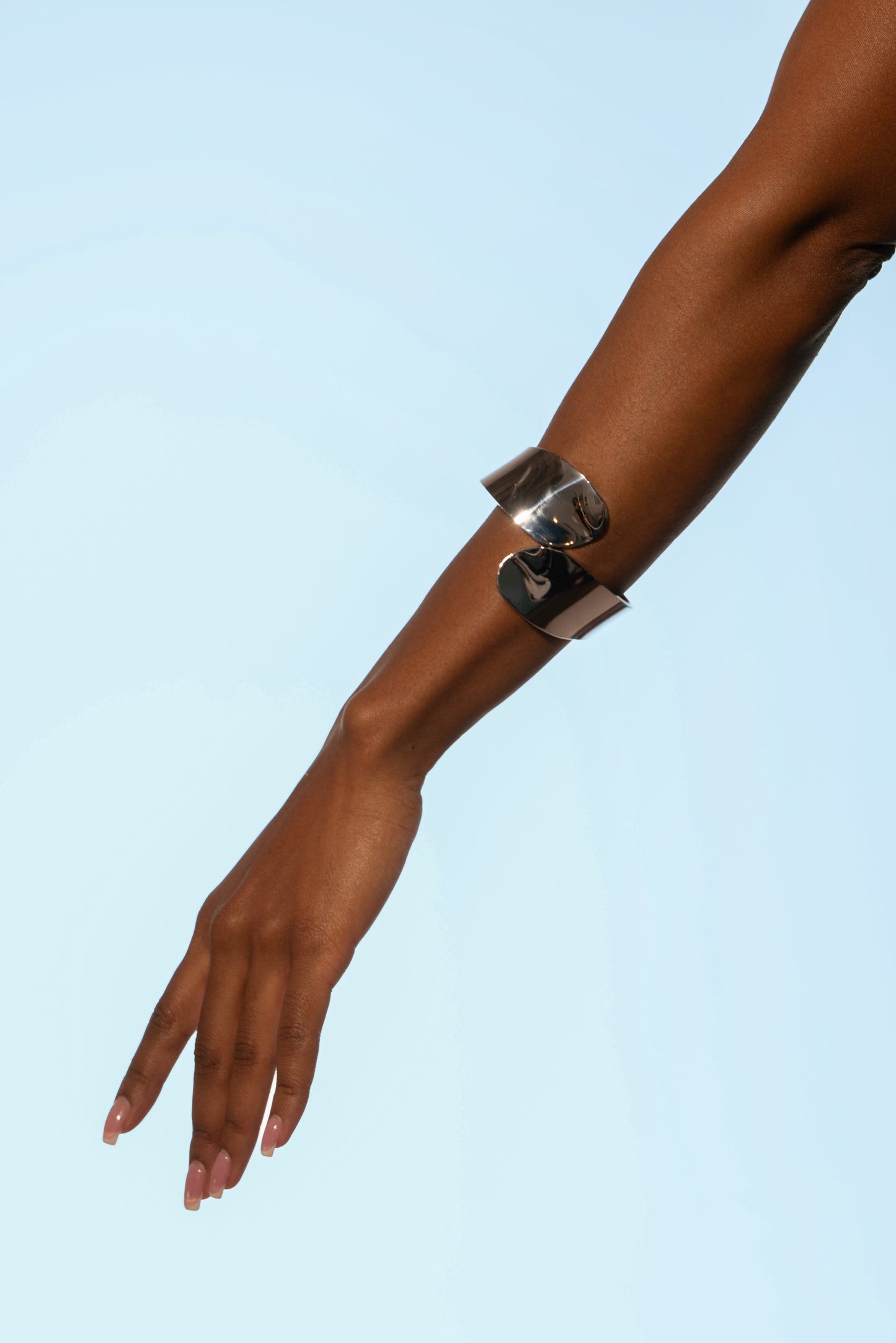 SUNKISSED STEEL BANGLE
