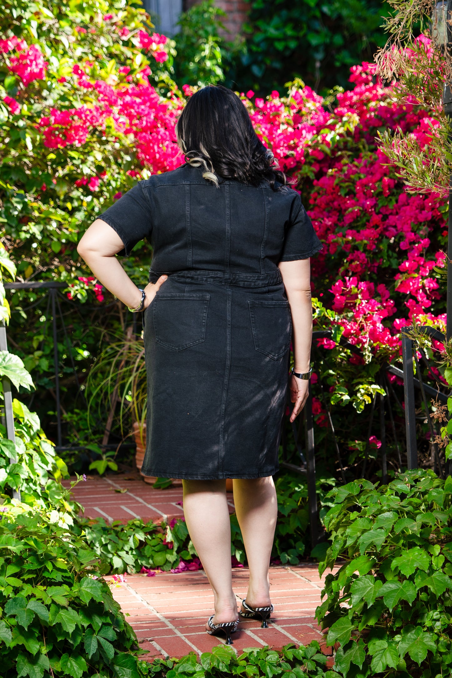 TIDE & TERRA DENIM DRESS