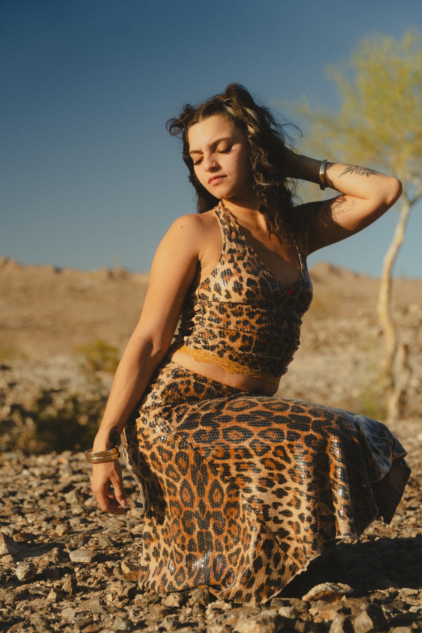 WILD WEST SEQUIN SKIRT