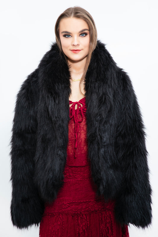 Obsidian Fur Coat