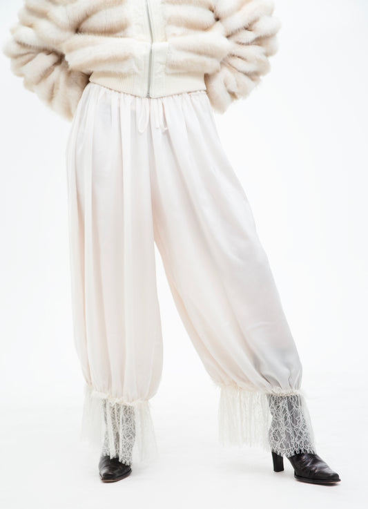 Backstage Lace Trim Bloomers