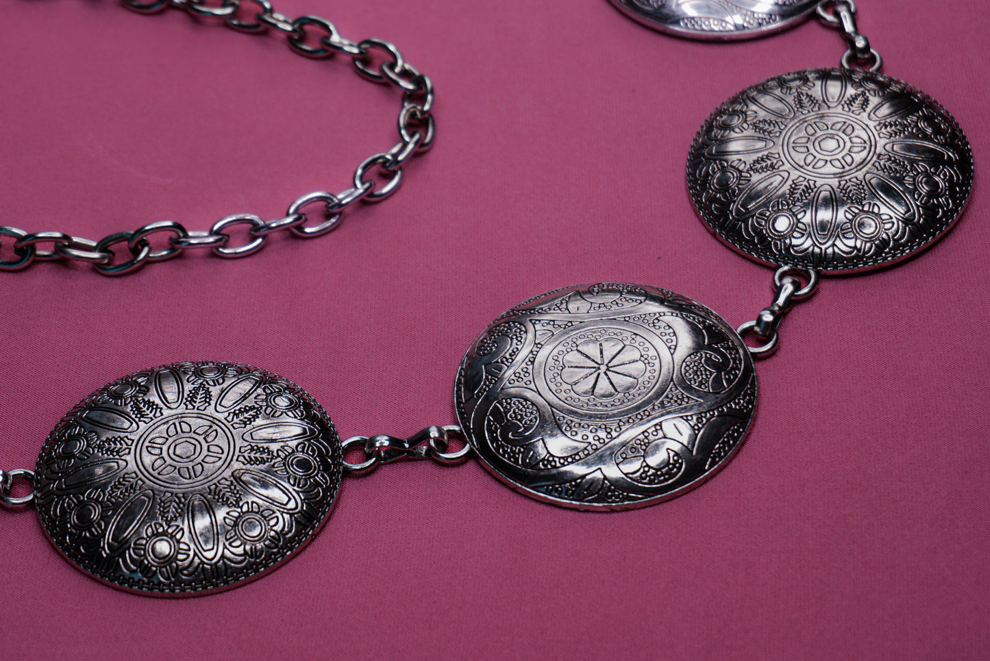 Cactus Bloom Chain Belt