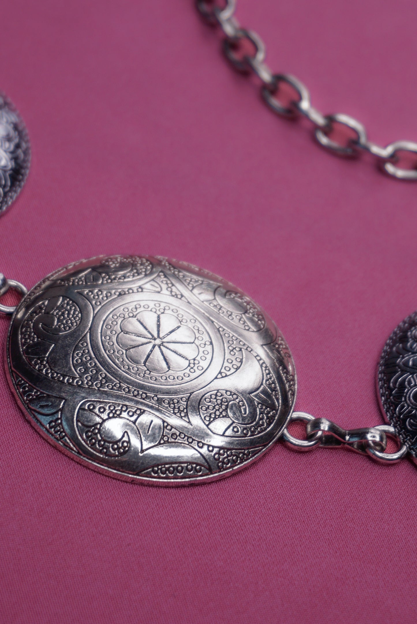 Cactus Bloom Chain Belt