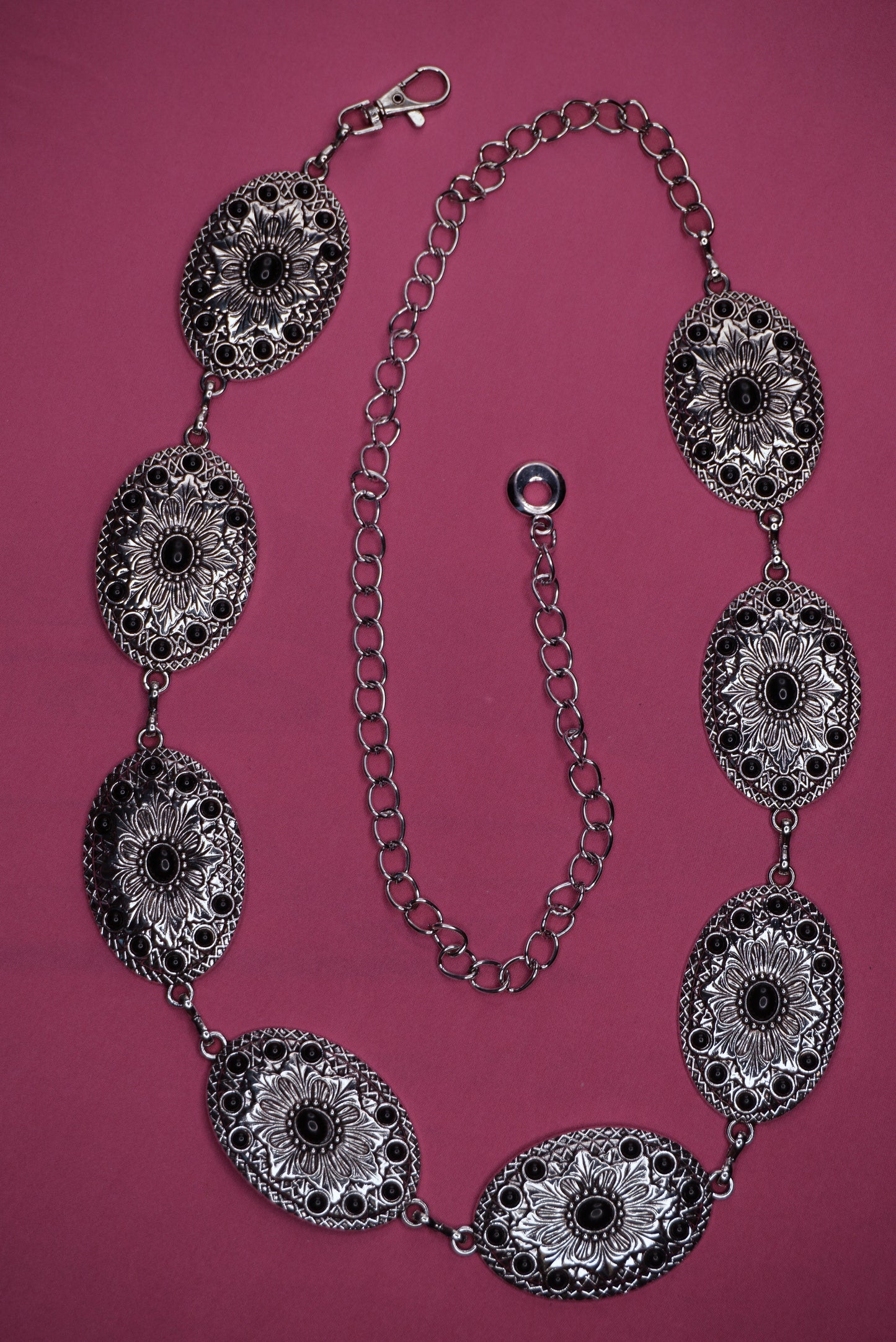 Wild Flower Chain Belt