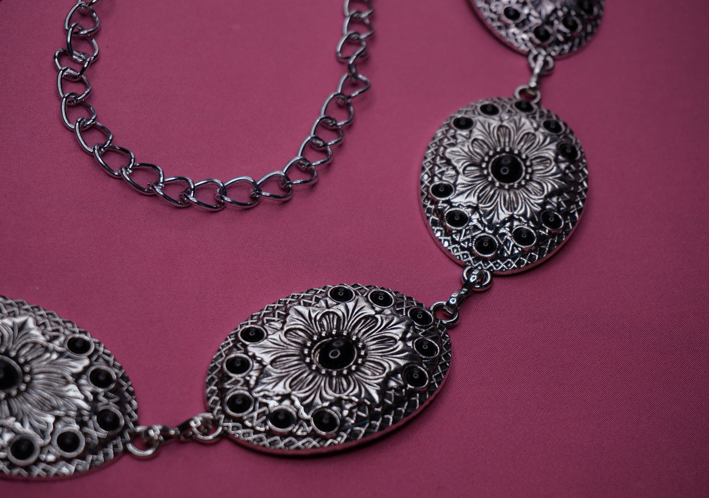 Wild Flower Chain Belt