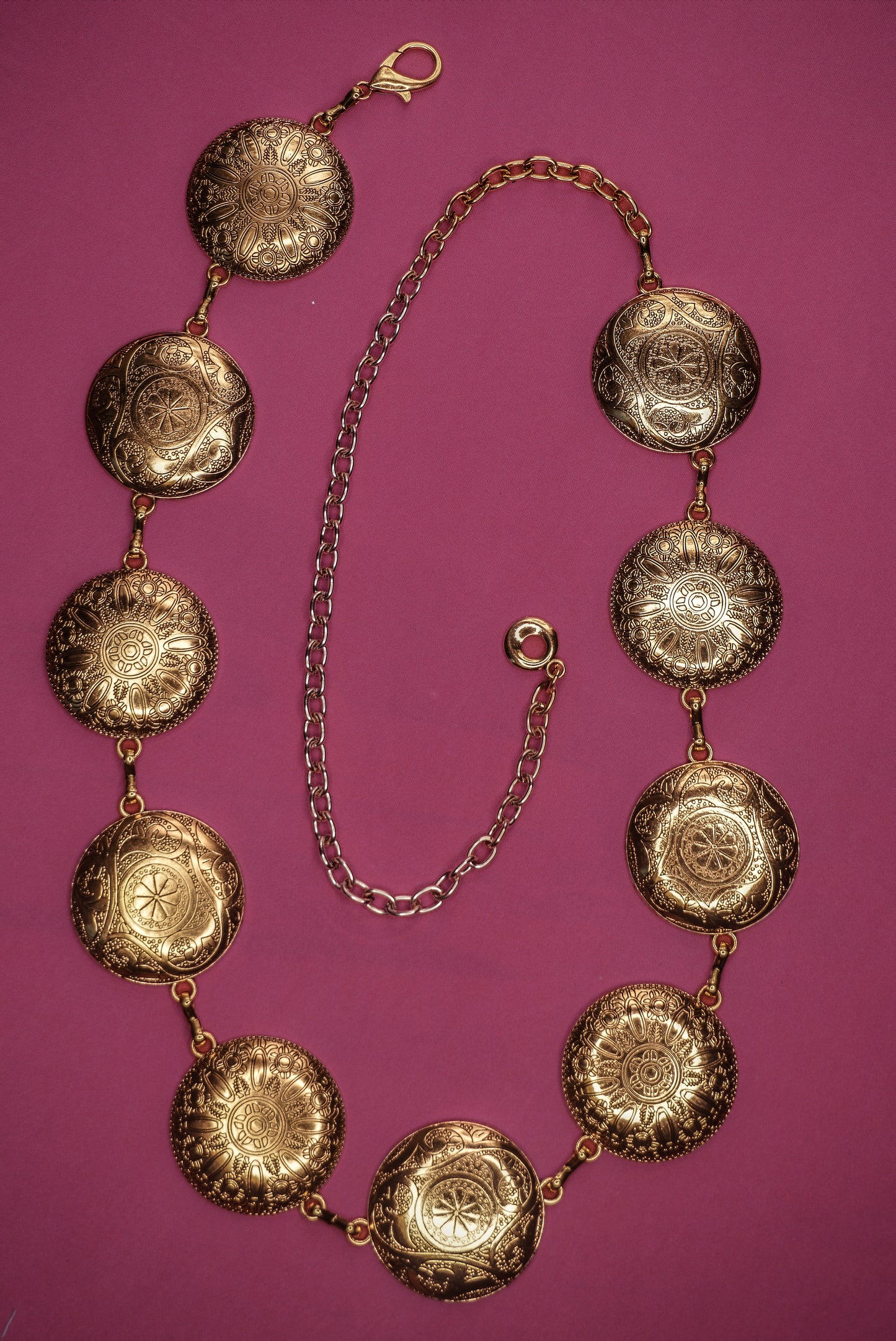 Cactus Bloom Chain Belt