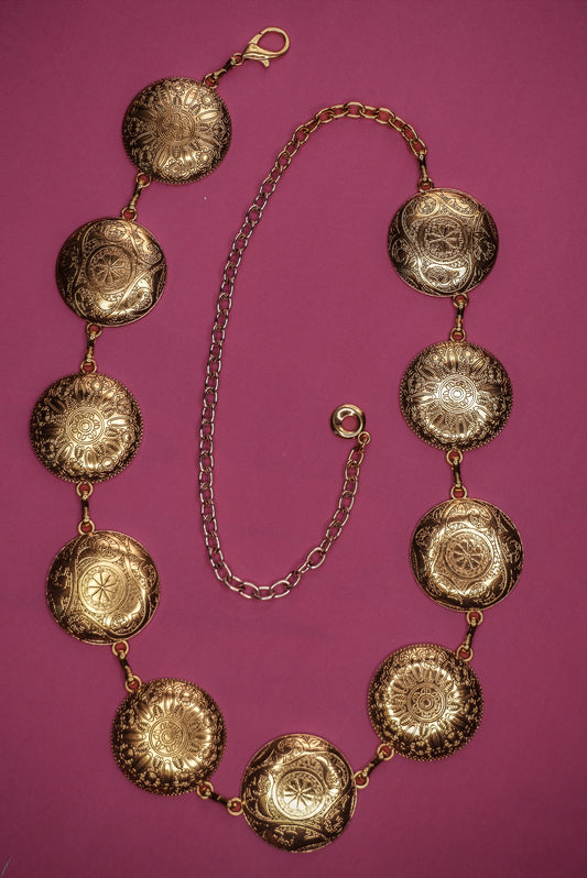 Cactus Bloom Chain Belt