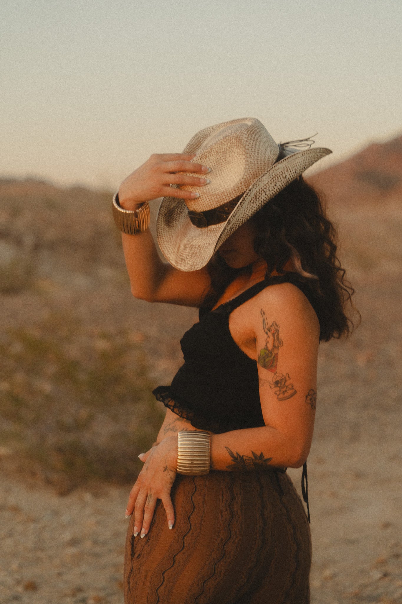 IMPERIAL BULL HEAD COWBOY HAT