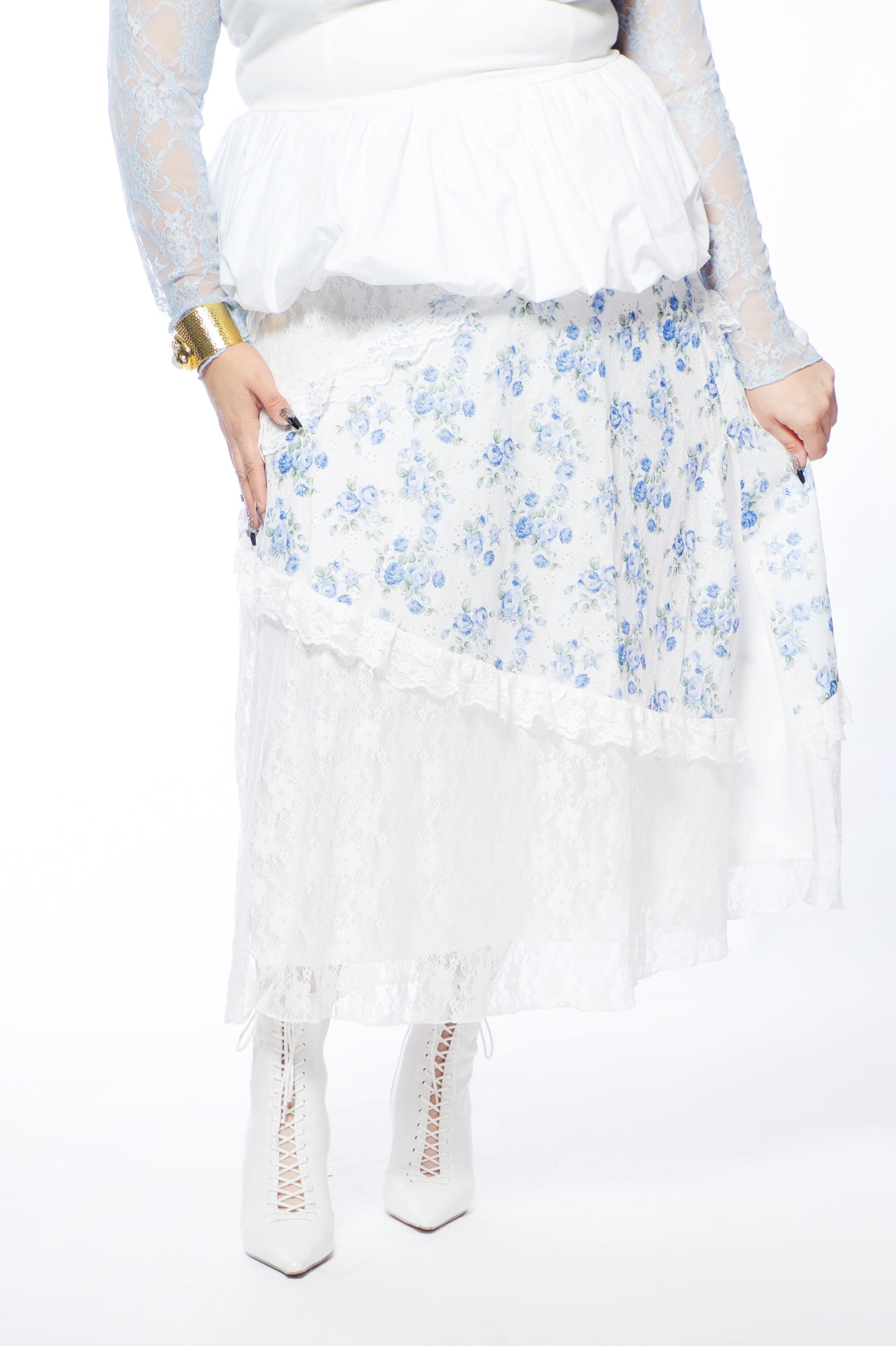 Bloom Breeze Lace Skirt