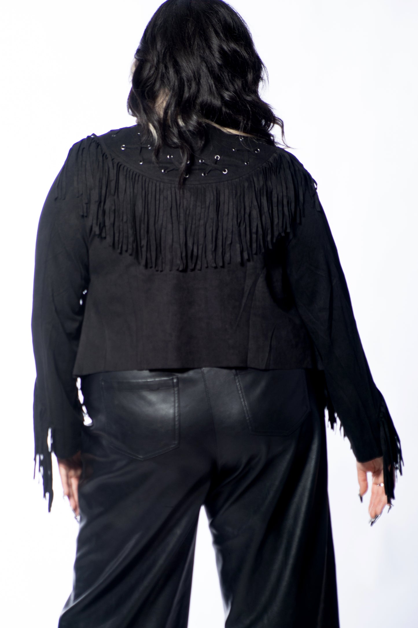 Boho Outlaw Suede Duster