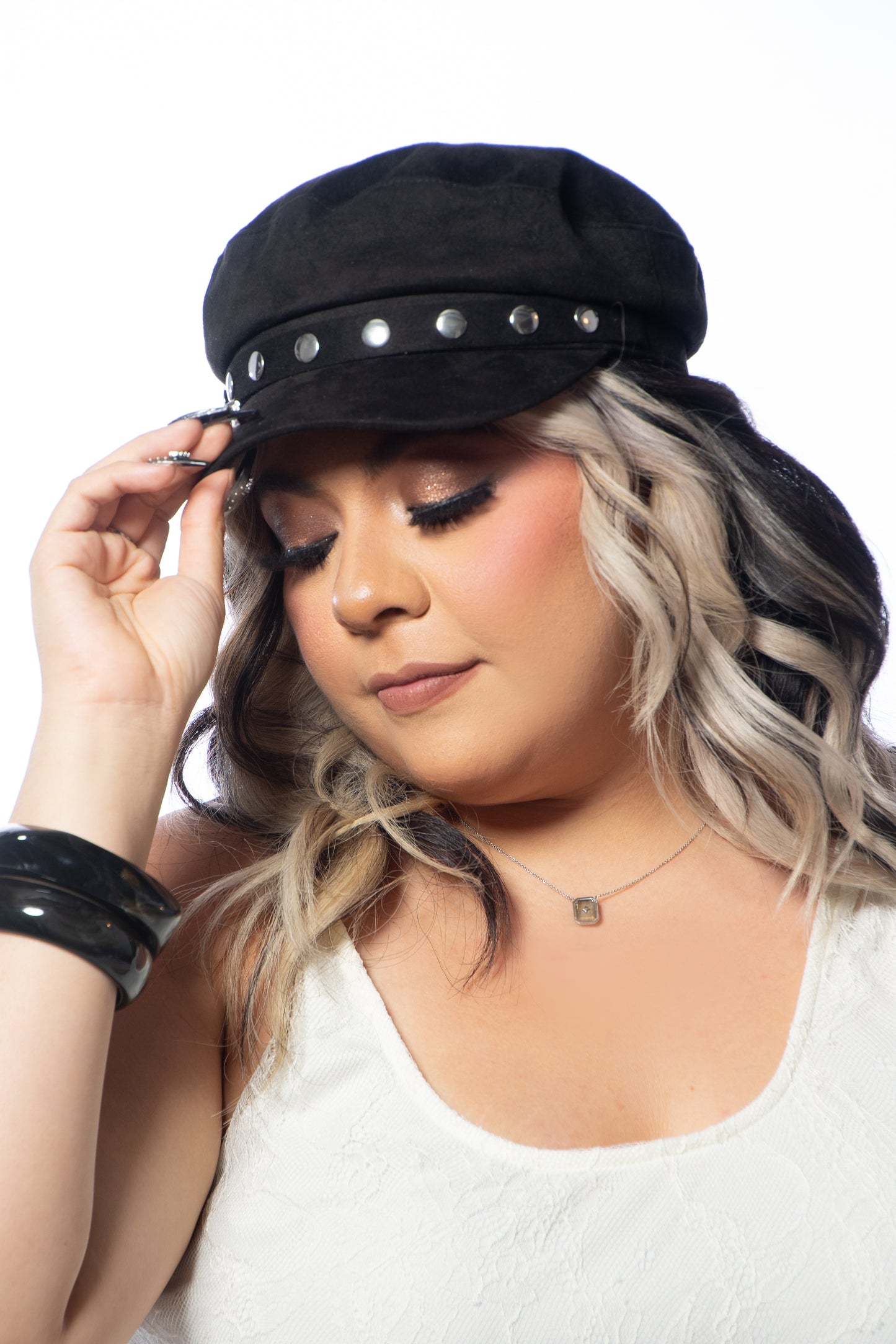 JANET STUDDED BERET