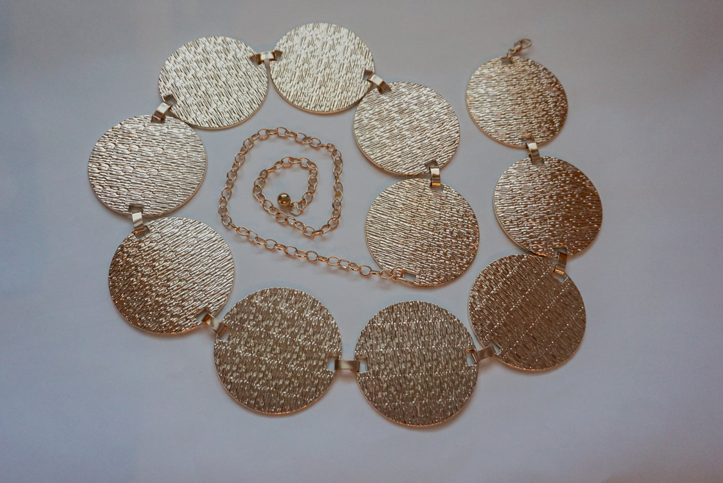 Boho Circle Chain Belt- Plus