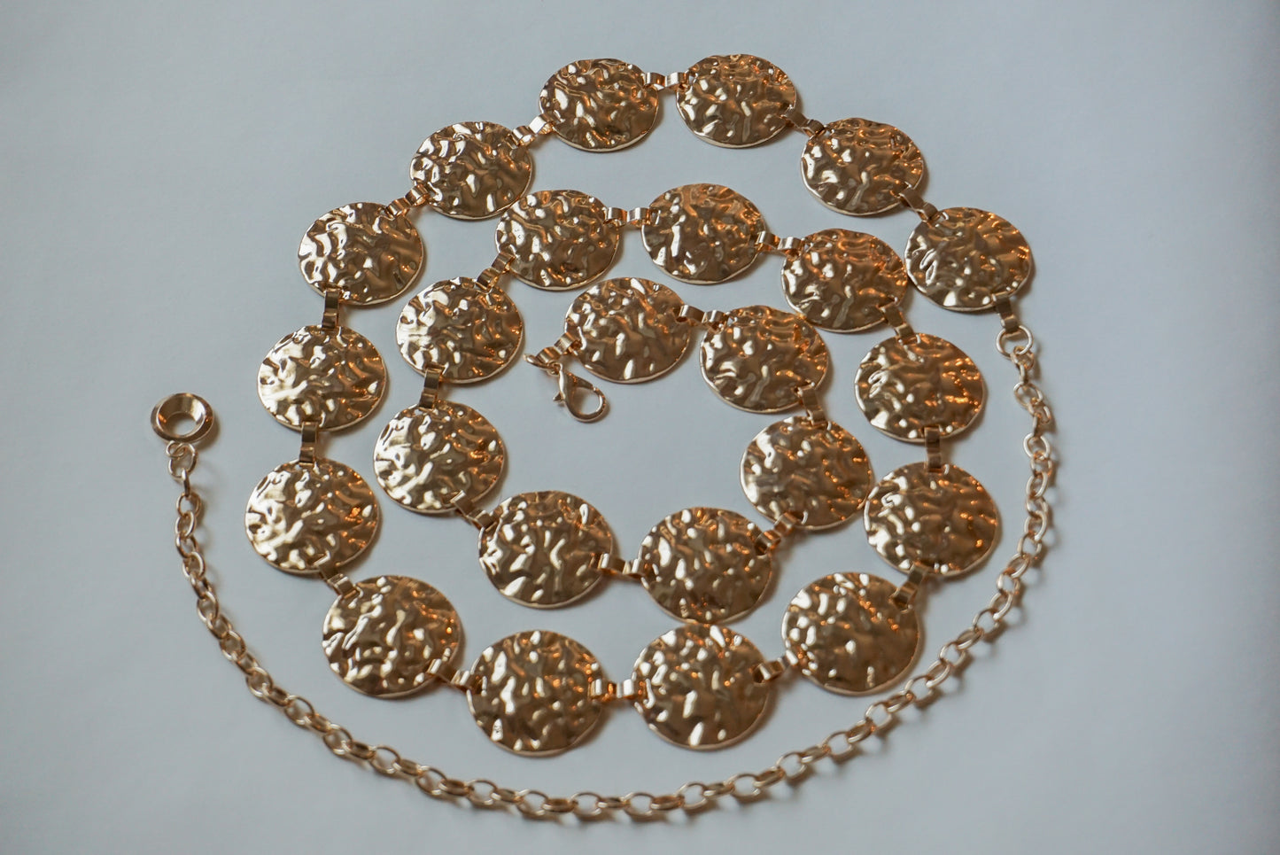 Golden Compass Chain Belt