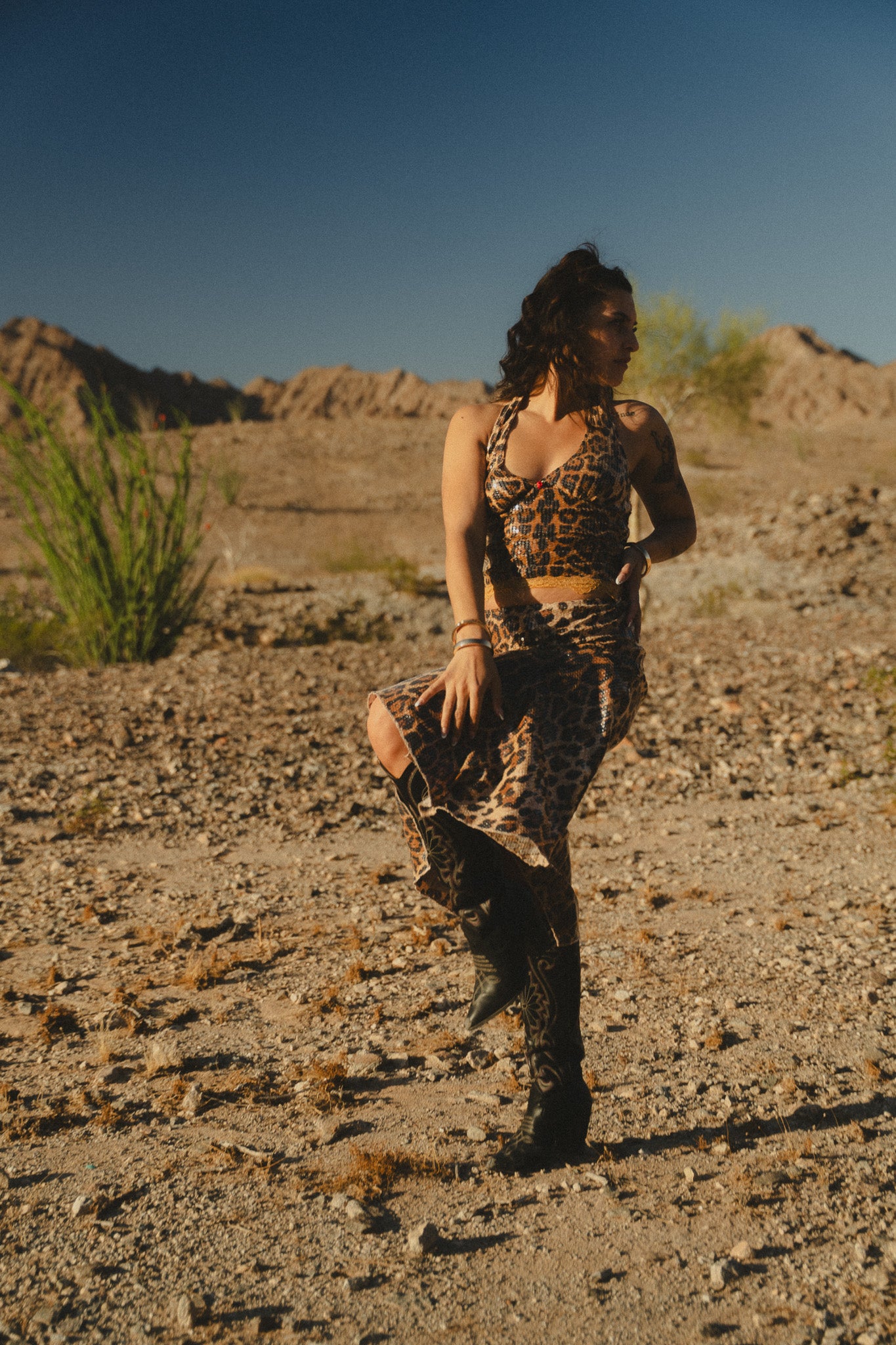 WILD WEST SEQUIN SKIRT