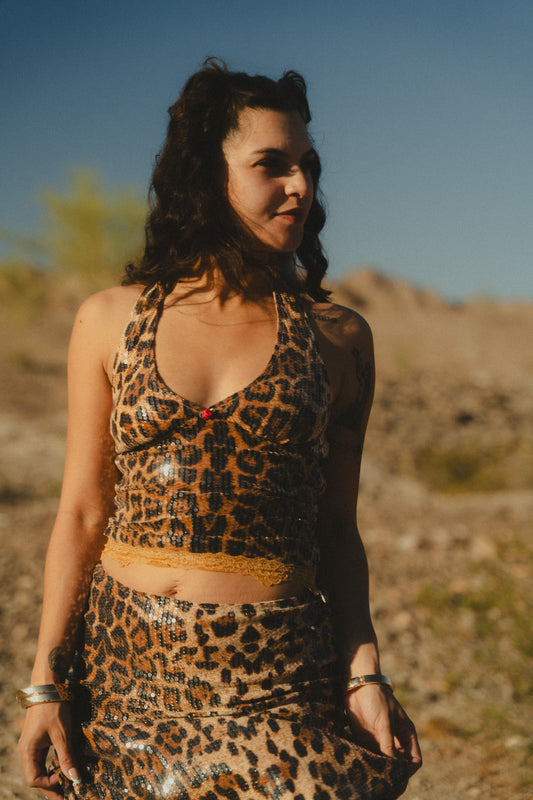 WILD WEST SEQUIN TOP