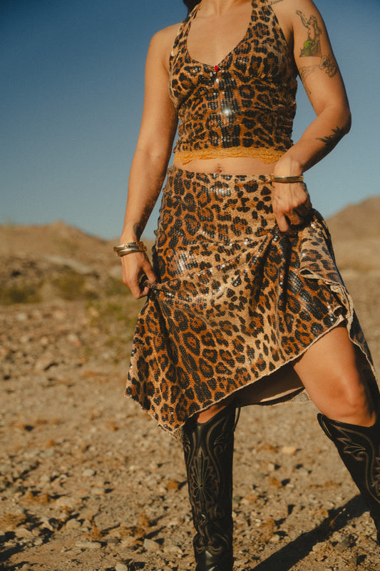 WILD WEST SEQUIN SKIRT