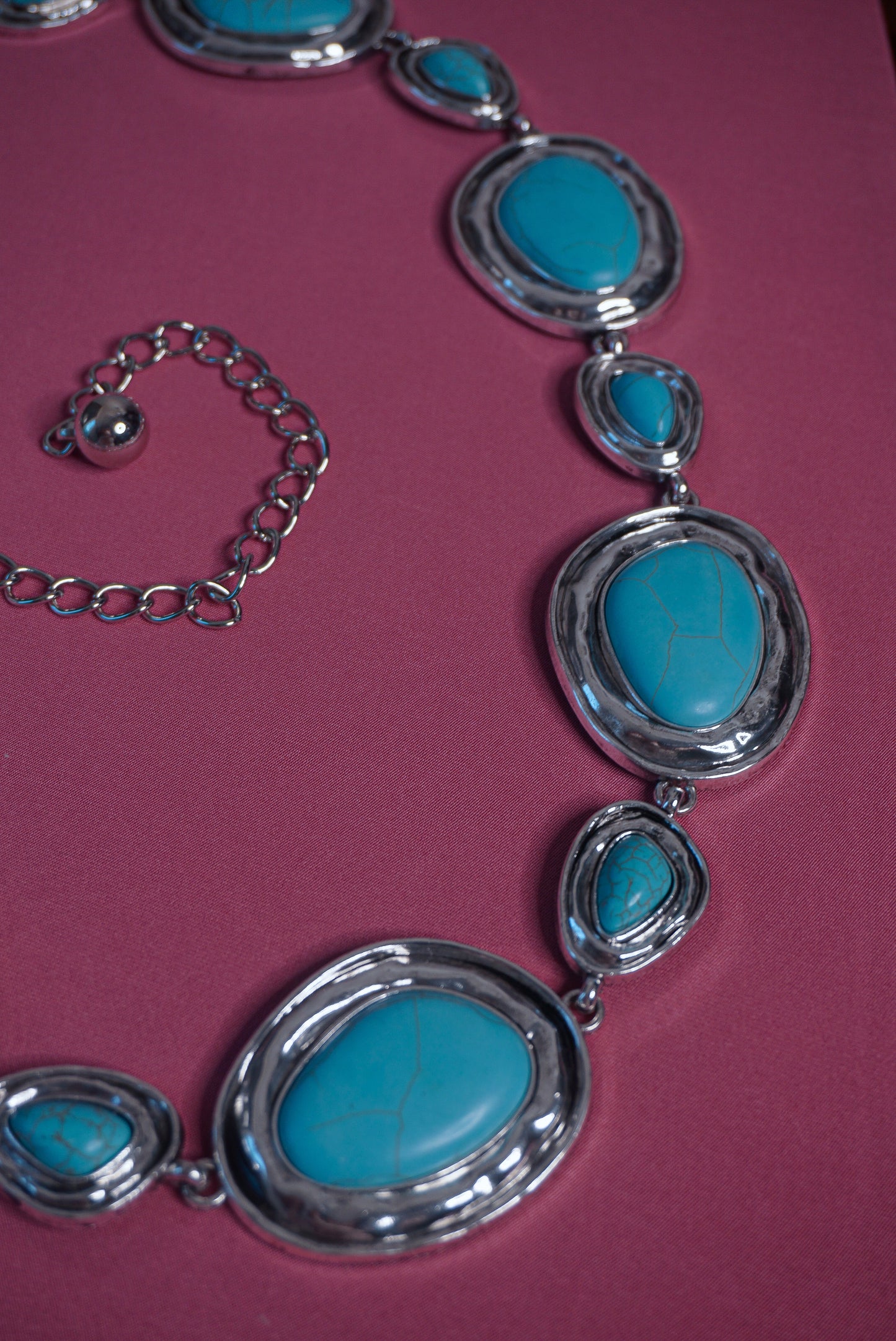 Turquoise Trails Chain Belt
