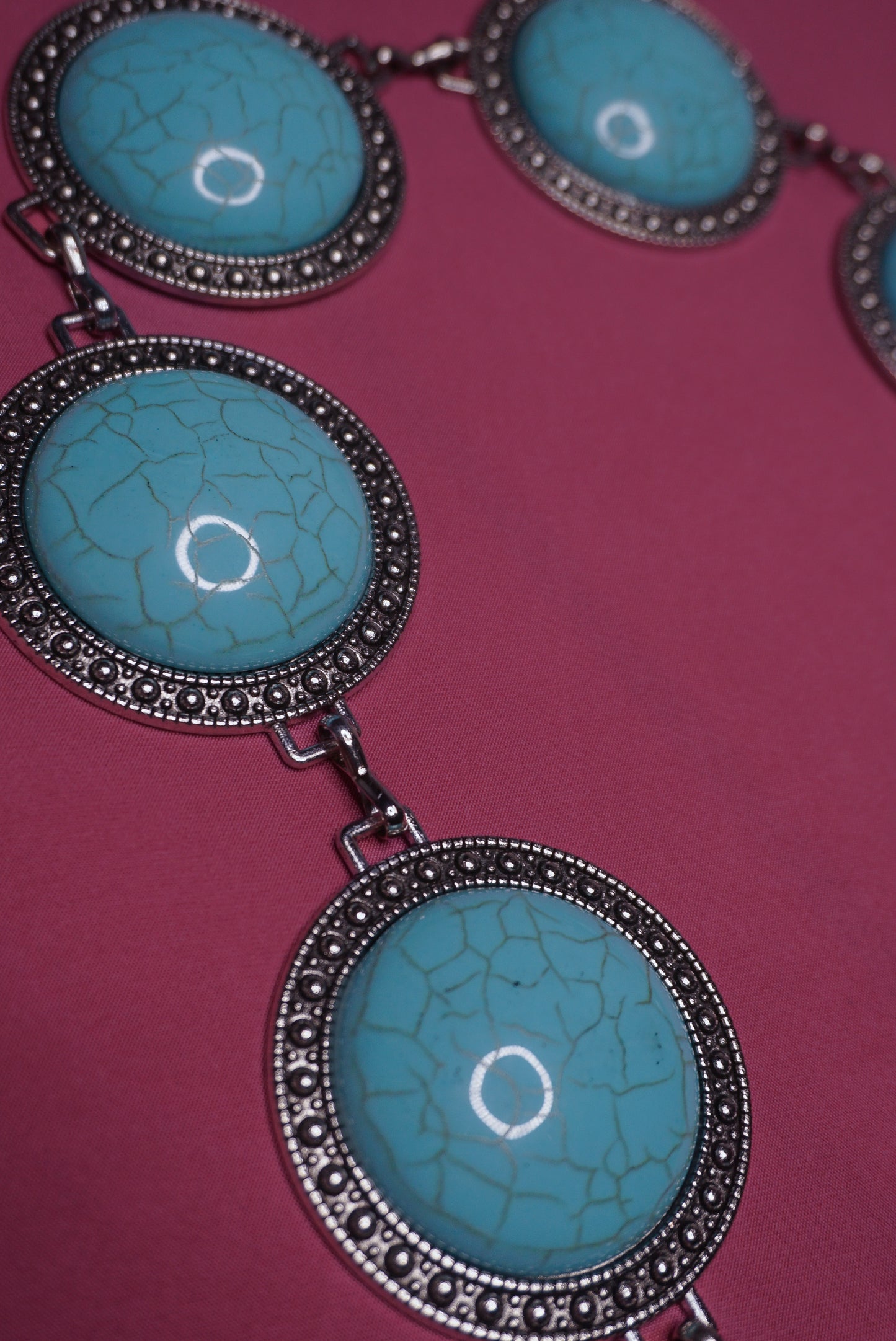Turquoise Oasis Chain Belt