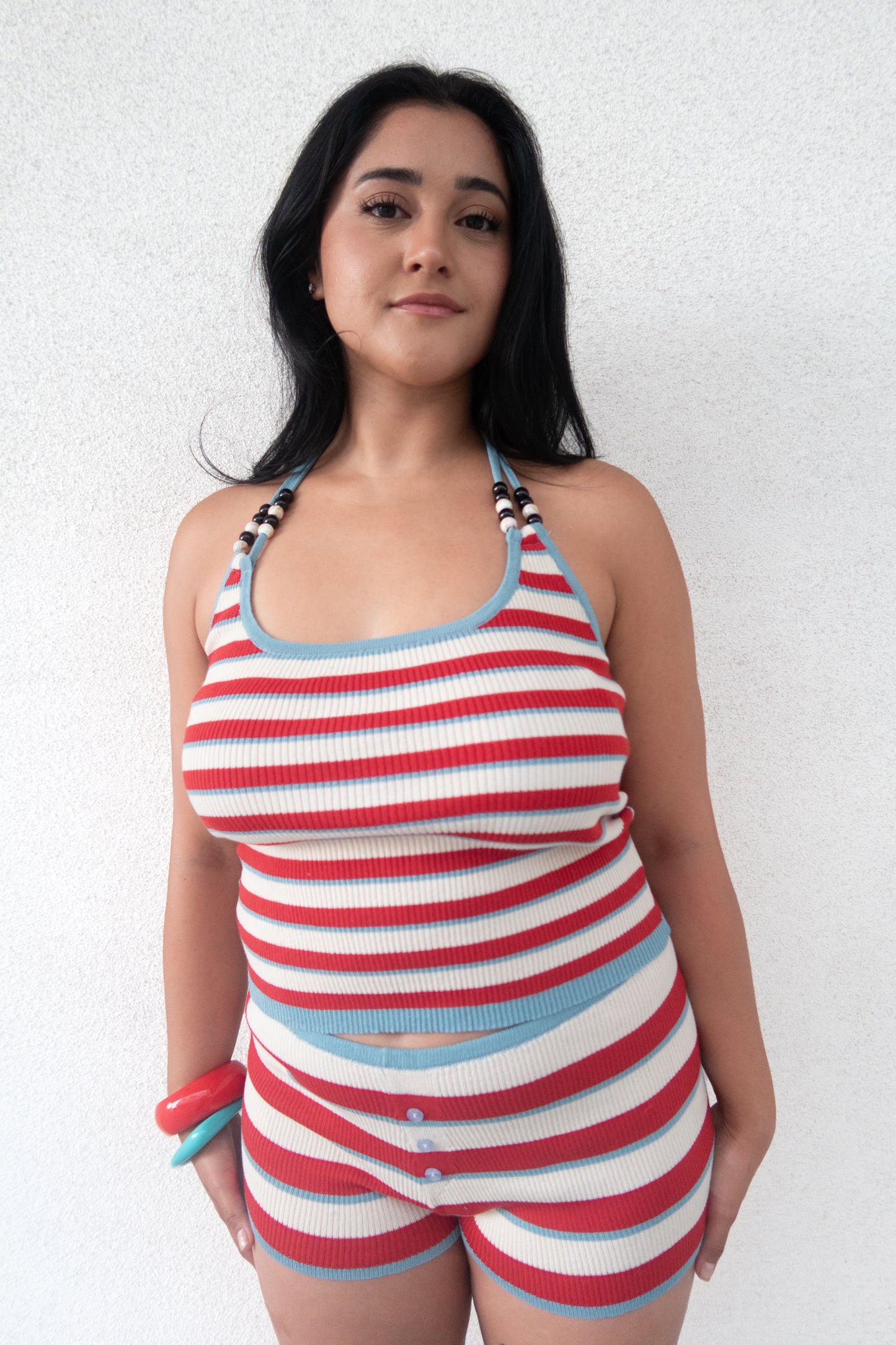 SEASIDE POP KNIT SHORTS