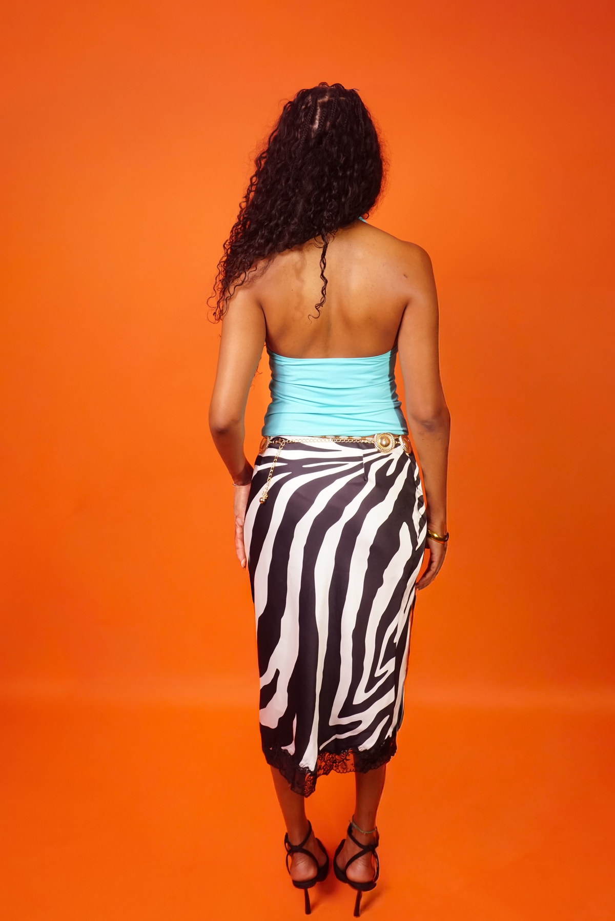 Born Wild Midi Skirt