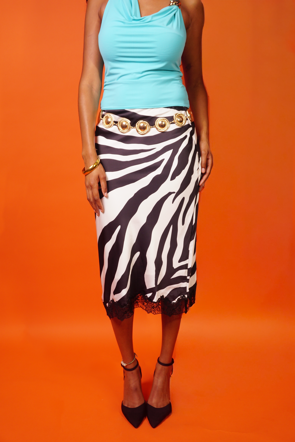 Born Wild Midi Skirt