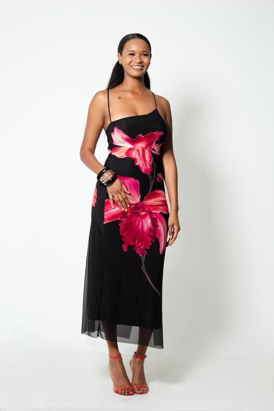 BLOOM BODY CON DRESS