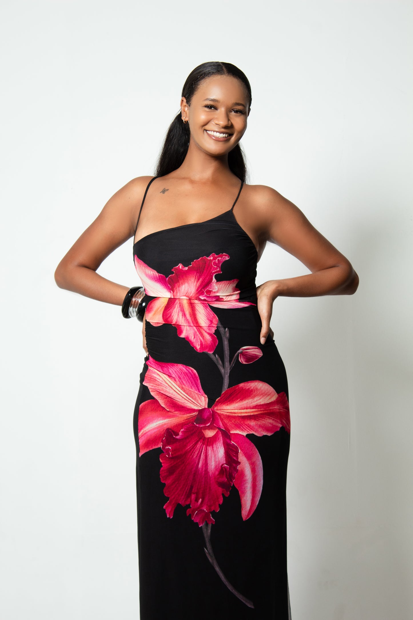 BLOOM BODY CON DRESS