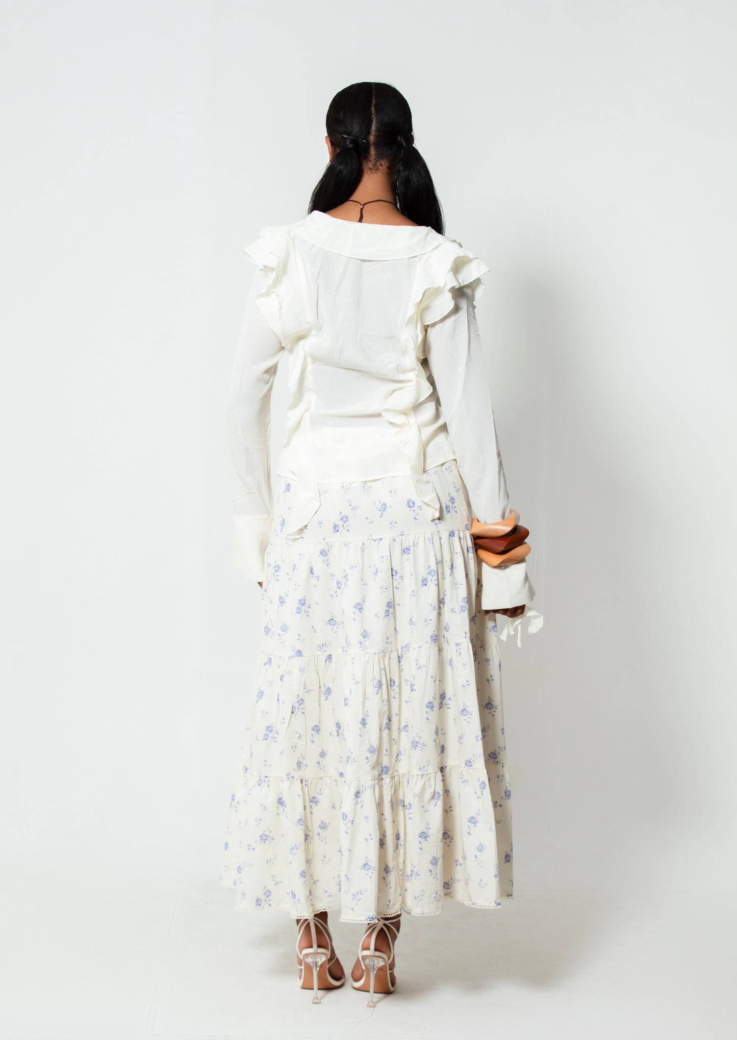 HARVEST TIERED MAXI SKIRT