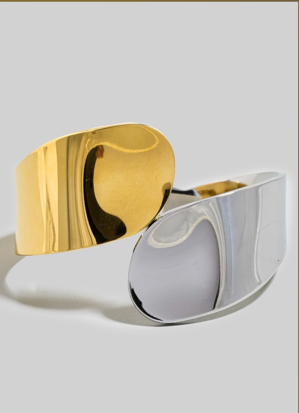 SUNKISSED STEEL BANGLE
